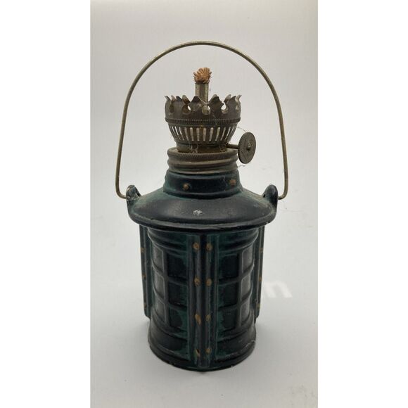 Dabs Miniature Oil Lamp Boat Lantern Style Base -- Art. No. D3527 - 5.5" Tall - Picture 1 of 9